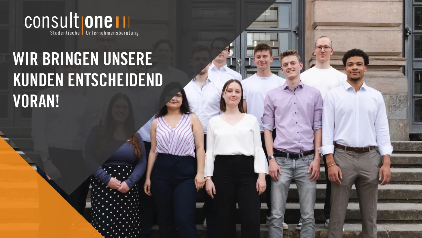 Titelseite der Consult One Unternehmensbroschüre
